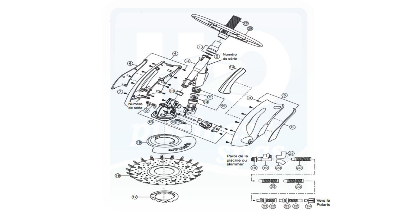 robot piscine polaris 140