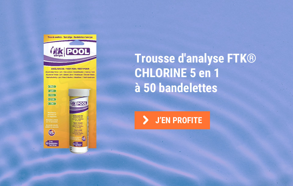 Trousse d'analyse FTK Chlorine