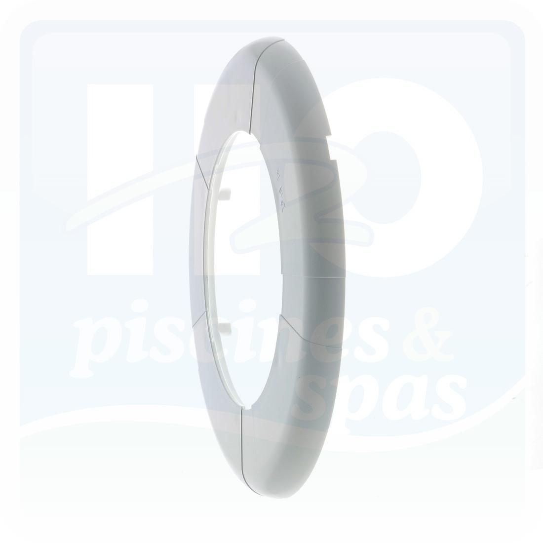 H2o Piscines et Spas - enjoliveur blanc de projecteur aqualux vitalia