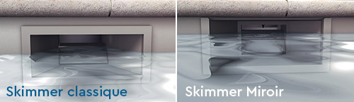 skimmer piscine liner bwt miroir comparaison