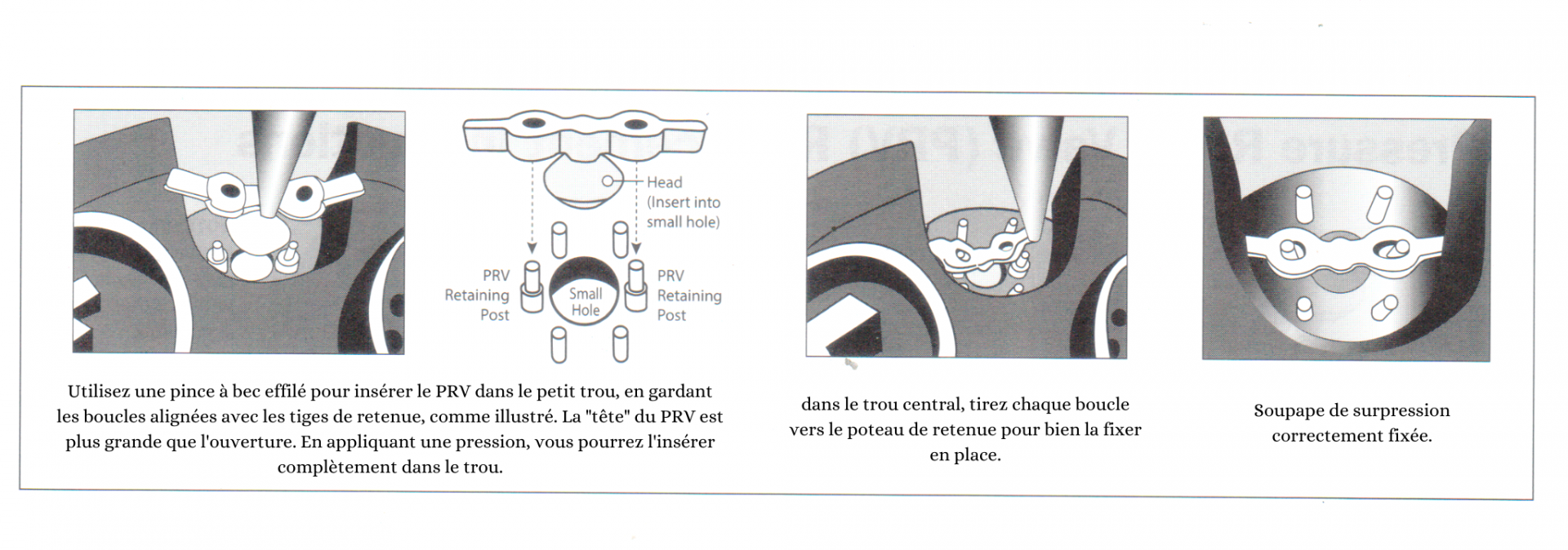 Pour aider à prévenir la sur chloration, cette pièce ne doit pas être manquante ou desserrée. Il est situé à l'intérieur du système, en bas à gauche. (1)