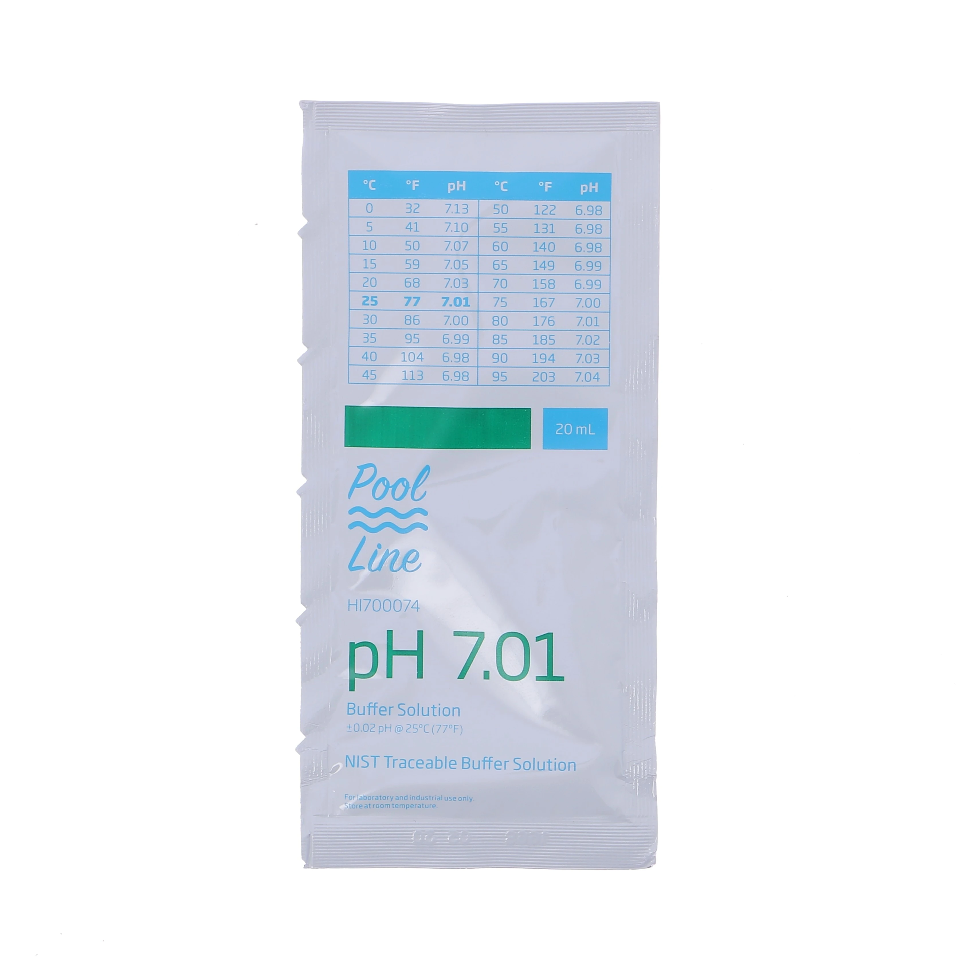 Solution d'étalonnage à 7 pour sonde pH