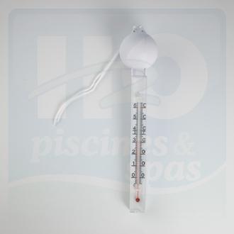 Thermomètre flottant boule blanche