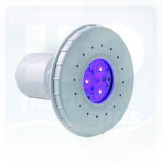 Mini projecteur à LED couleurs RGB - HAYWARD 3429 - 15 W - 12 V pour piscines en maçonnerie liner - Blanc