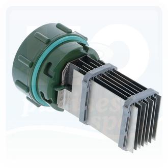 Cellule compatible 7 grilles avec fixation par baïonnettes pour électrolyseur ZODIAC Clearwater B140