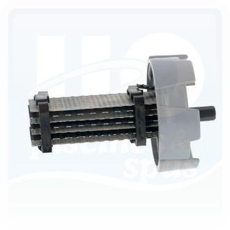 Cellule 7 grilles avec fixation à vis pour électrolyseur ZODIAC Clearwater C240/250/270/330