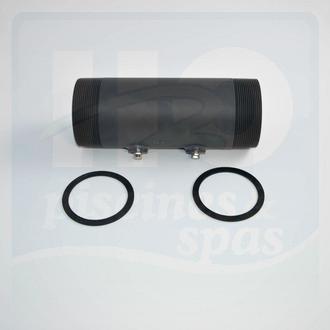 Cellule compatible 2 plaques autonettoyante des électrolyseurs POOL TECHNOLOGIE® - Justsalt® - Minisalt® - Poolsquad® - Autosalt® - Hydro sud® - Waterair® - Qp salt - Dinotec Lys® - Dinotec Duo®