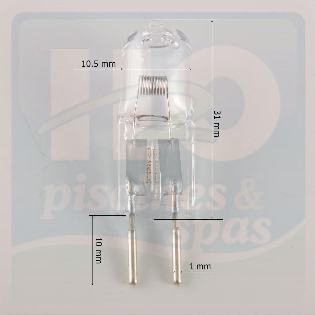 Ampoule halogène 100W - 12 Volts pour projecteurs - H2o Piscines