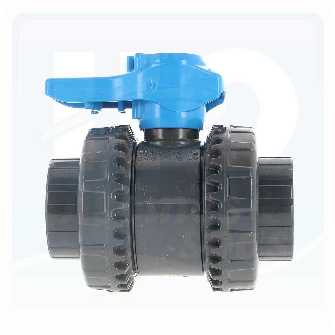 Vanne PVC FIP 50 mm - H2o Piscines & Spas