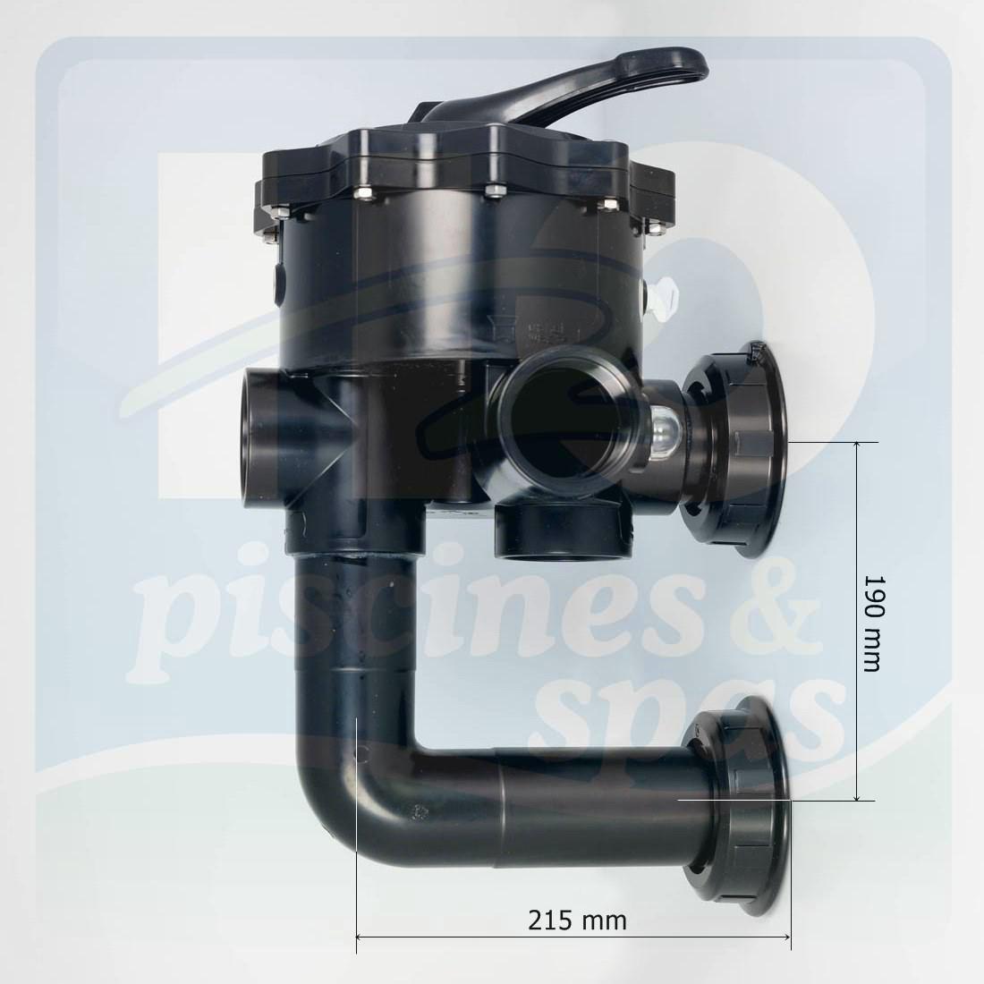 Valve De Purge Avec 2 Joints Toriques Pour Filtre à Sable Triton TR100C/TR140C - Noir, 10x15x6.3 Cm