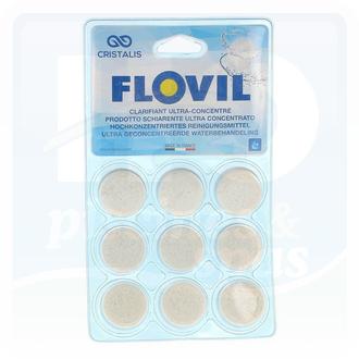 Floculant FLOVIL en pastilles ultra concentré pour filtres à cartouches et à diatomées