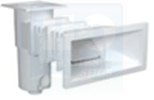 Skimmer AQUALUX Vitalia Confort - Grande meurtrière - Maçonnerie - Liner - Blanc 