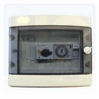 Coffret de filtration ou de balai automatique - sans disjoncteur (à choisir dans les produits complémentaires)