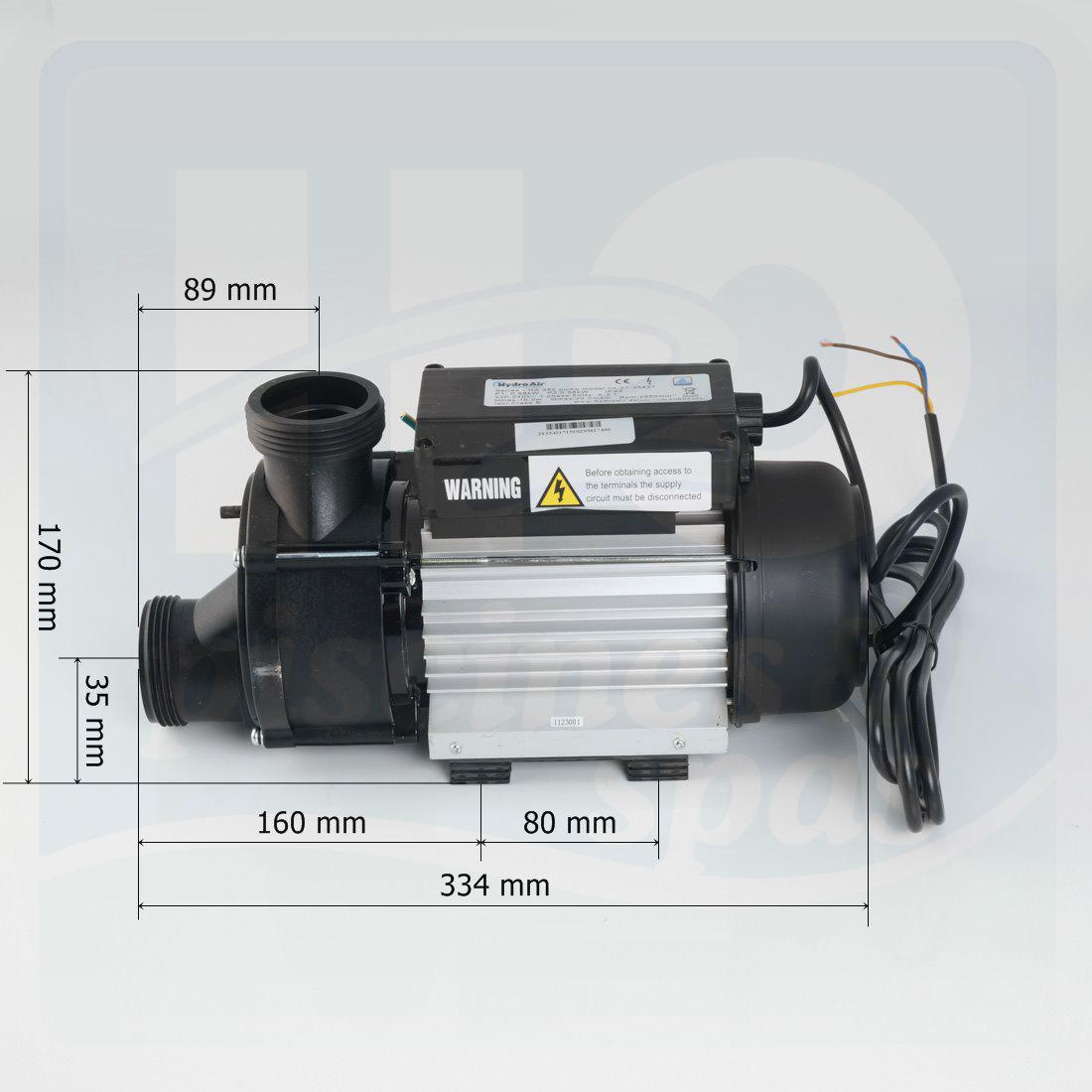 SCHEGO WS3 pompe à air puissante, haute de qualité avec régulateur