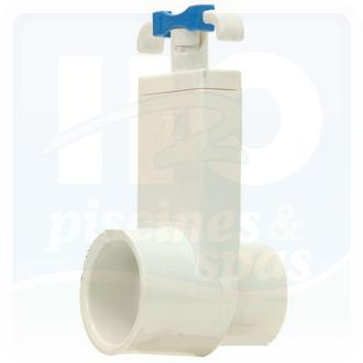 Vanne guillotine femelle / Mâle en 1"1/2 pour spa 