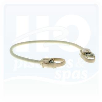 Sandow 8 mm longueur de 60 cm beige