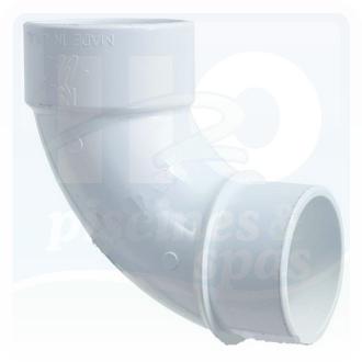 Coude grand rayon 2" mâle - Femelle pour Spa