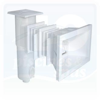 Skimmer SL-119-C - AQUAREVA - Grande meurtrière + rallonge piscine coque - Blanc