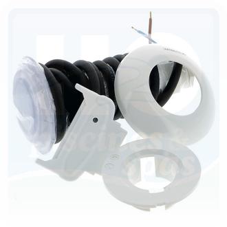 Projecteur à LED couleurs - ASTRAL LumiPlus Mini V3 - 4 W - 12 V pour piscine en maçonnerie béton - Blanc