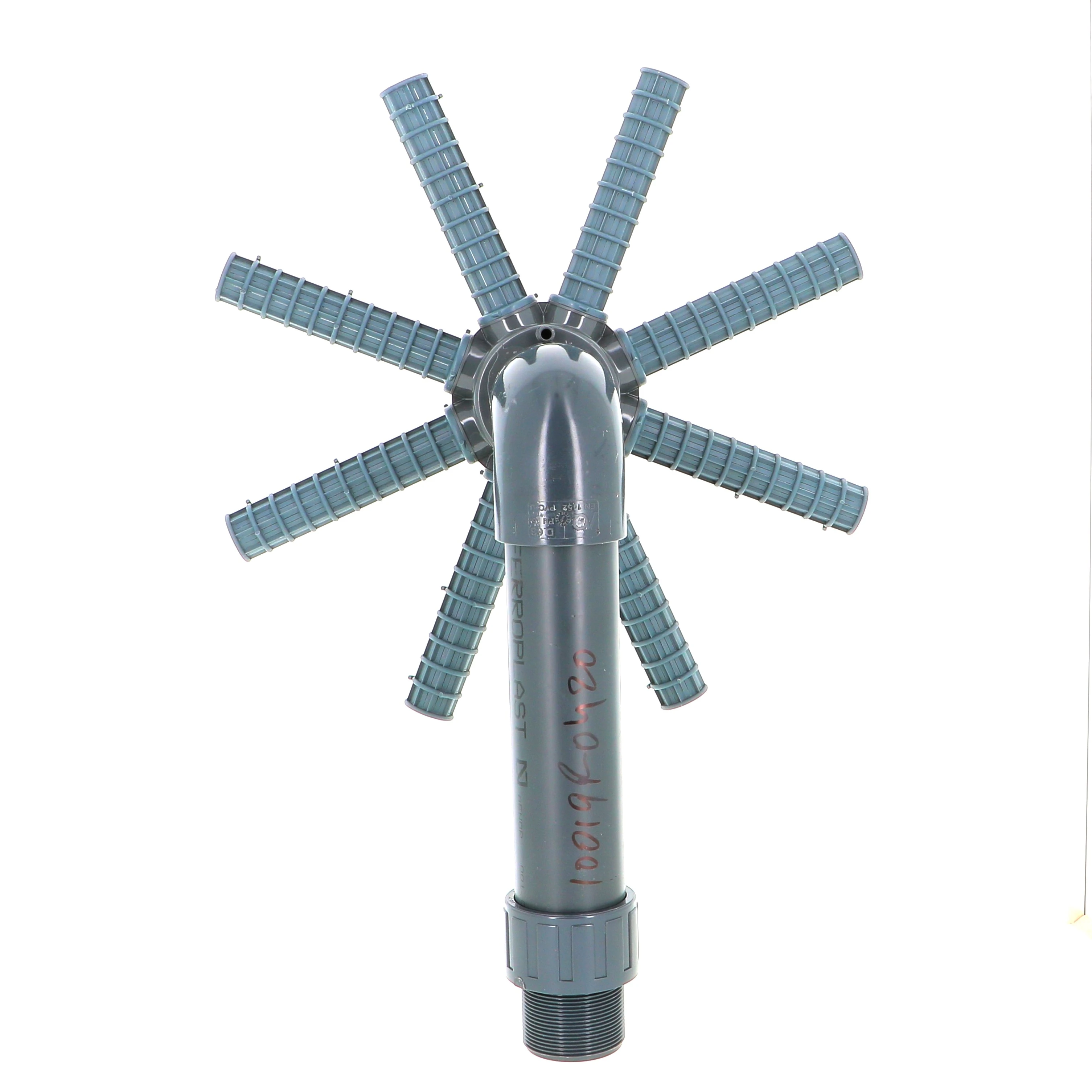 Ensemble collecteur avec crépines de filtre à sable SNTE Jupiter 18m3