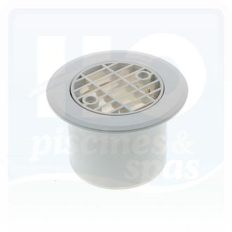 Refoulement grand débit ASTRAL - 75mm - pour piscine béton - Blanc