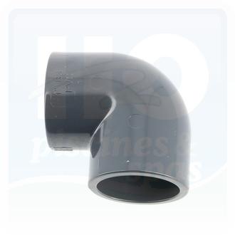 Coude à 90° en PVC - 1" Femelle - Femelle à coller pour spas
