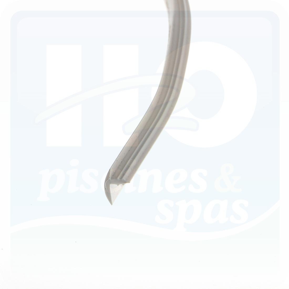 Jonc de blocage pour liner - profilé hung en 17 mm - blanc - H2o Piscines &  Spas