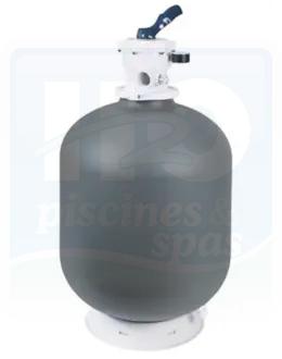 Filtre 10 m3/h AQUALUX Xeo top, diamètre 515 mm, vanne en 1"1/2