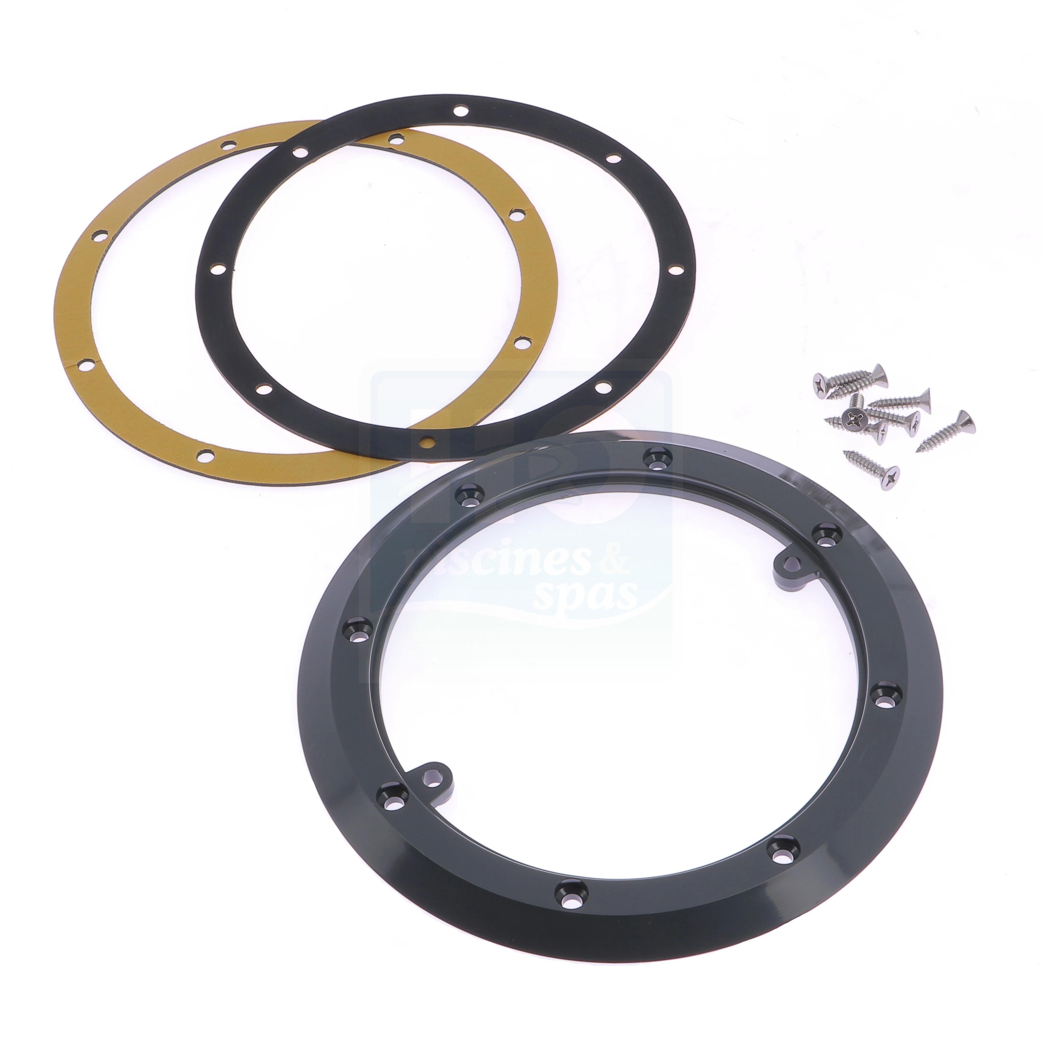 Bride, joints et vis de bonde de fond ASTRAL - Grise anthracite