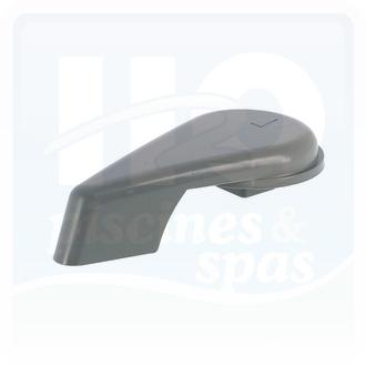 Poignée grise de la vanne de répartition d'eau 2" WATERWAY pour spas