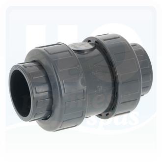 Clapet anti retour à ressort femelle à coller en diamètre 50 mm (PN16)