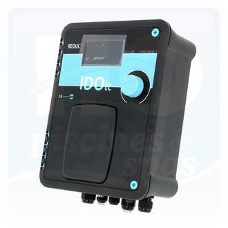 Electrolyseur au sel complet iDOit avec mesure du sel pour piscine jusqu'à 70 m³ - Régul'Electronique