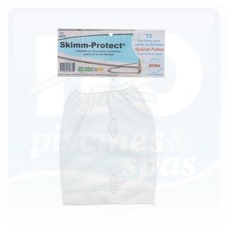 Préfiltres Skimm-Protect spécial pollen avec lien de maintien pour panier de skimmer jusqu'à 220 mm