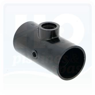 Té PVC 63 mm - 3/4 " pour détecteur de débit de l'électrolyseur au sel AQUABLUE ESS PRO