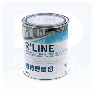 Peinture pour ligne d'eau revêtement liner - R'line sable - 1 Litre