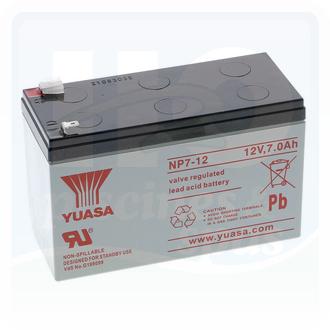 Batterie 12 volts - 7 Ah pour volet roulant AQUALIFE hors sol solaire