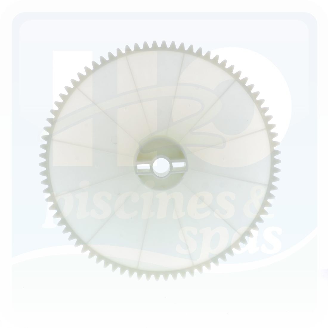 Roue inférieure 82 dents du volet ECA Roussillon