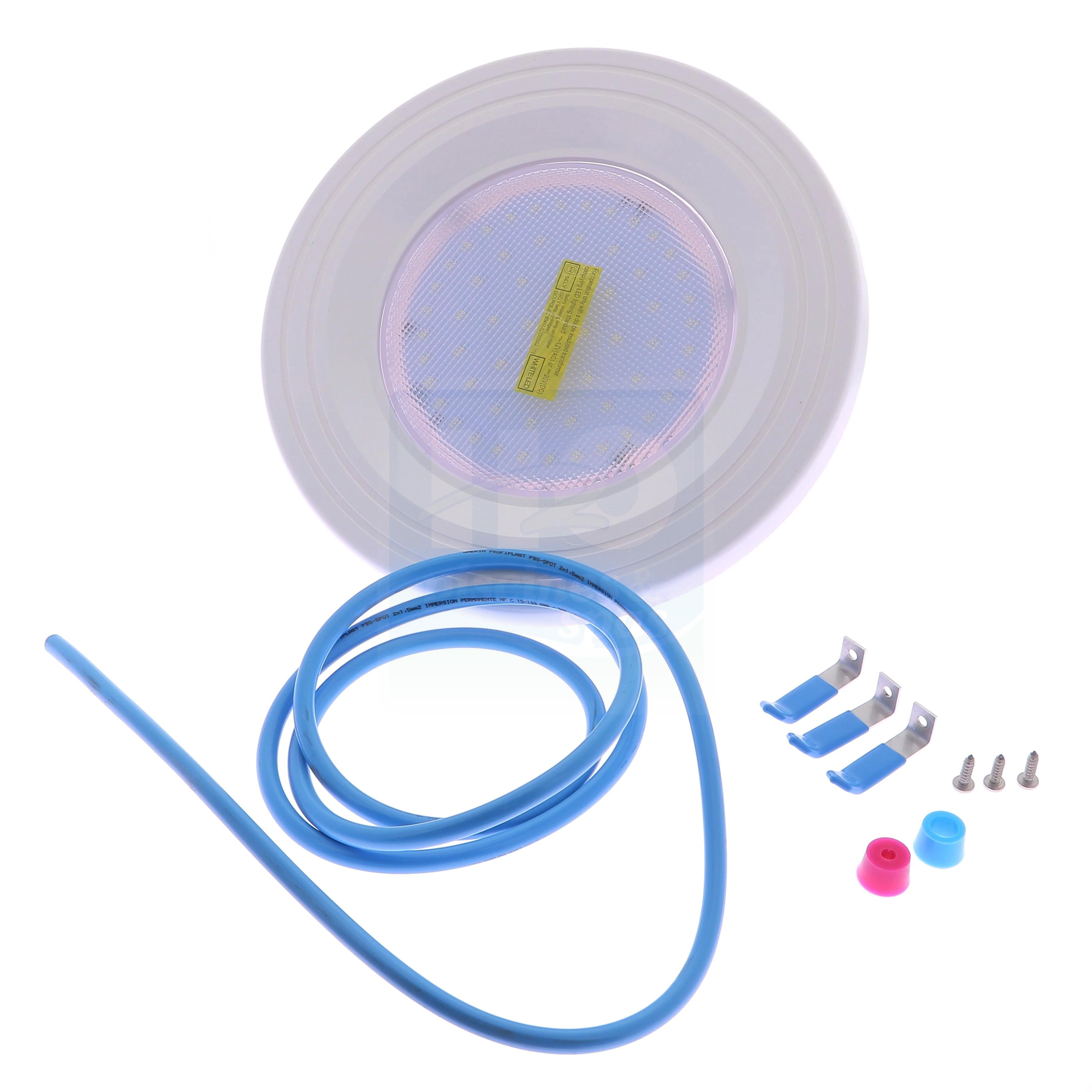 Projecteur universel avec ampoule LED blanches BWT - Blanc