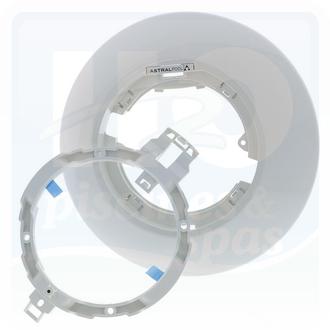 Enjoliveur pour projecteur ASTRAL Luminislim blanc