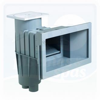 Skimmer HAYWARD Premium - Grande meurtrière pour piscine Liner - Gris clair