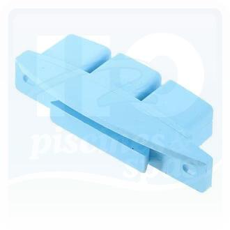 Bouchon à coller côté droit pour volet roulant APF - Bleu pâle