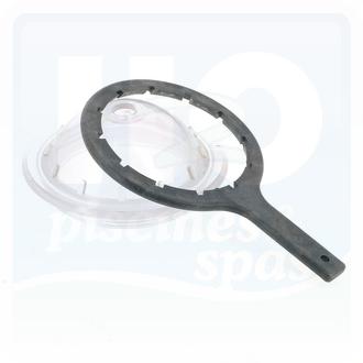 Couvercle et clé du filtre à sable PYTHON S