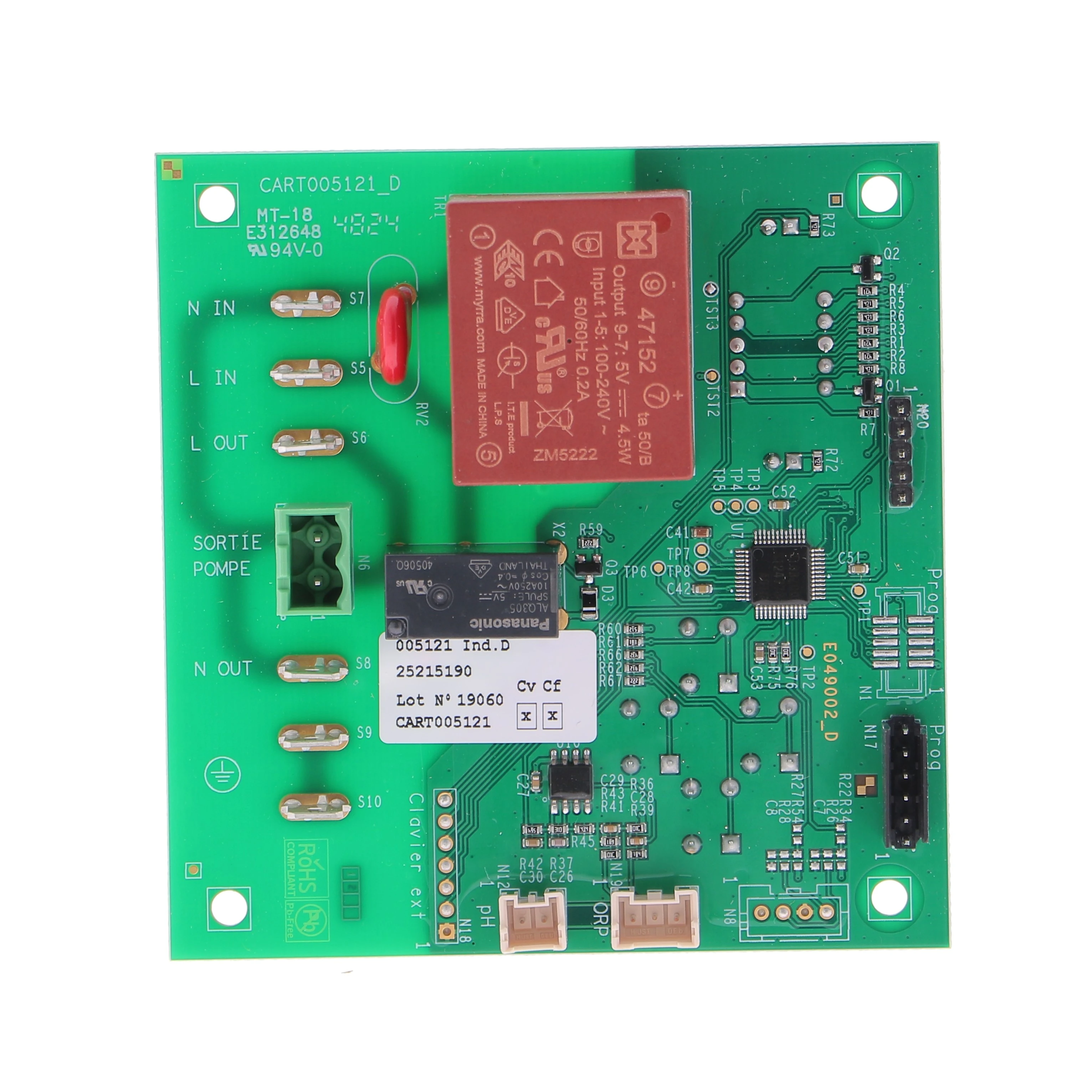 Carte de commande pour pompe doseuse POOL TECHNOLOGIE MinipH - Mini dosing - FLOWDIANS