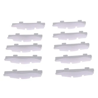 Bouchon droit &agrave; coller pour volet roulant AQUA FERMETURE - Blanc