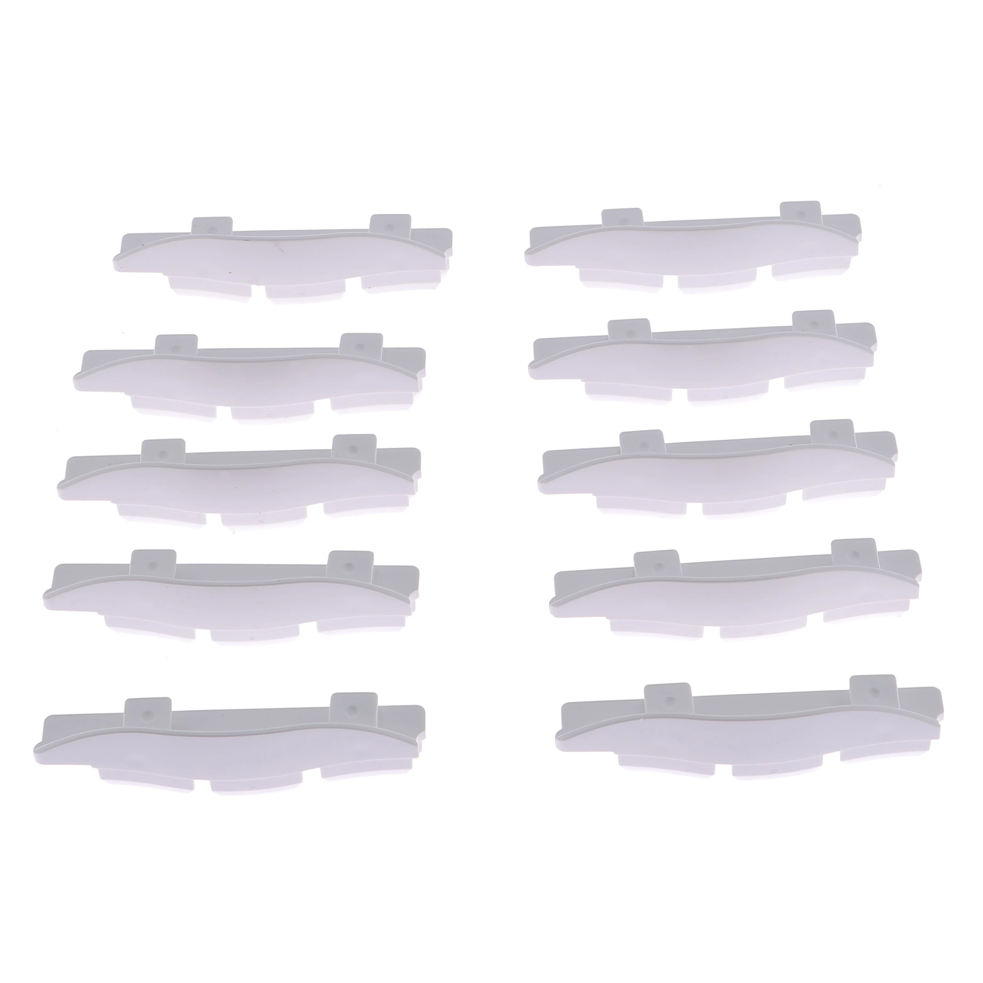 Bouchon droit à coller pour volet roulant AQUA FERMETURE - Blanc