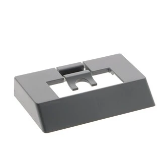 Façade d'accroche de paroi PUSHLOCK pour volet roulant DEL - Grise foncé