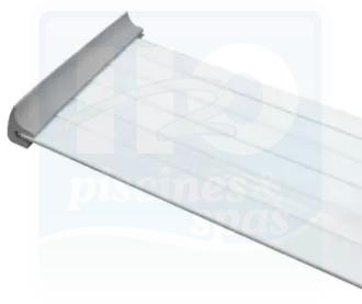 Système anti - feuilles WINTERCLEAN pour volet roulant et couverture automatique toutes marques - Gris clair