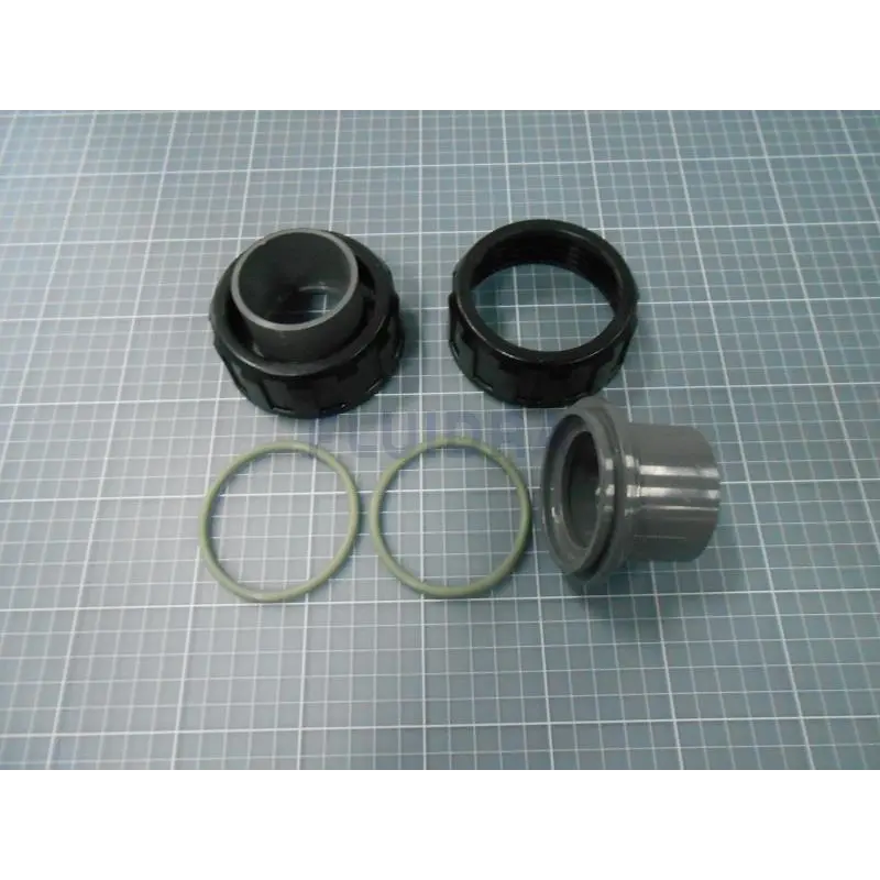 Raccords (écrous + joints diamètre 50 du filtre à cartouche ASTRAL VIRON QL