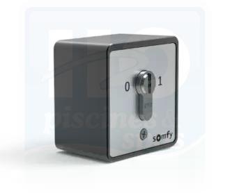 Contacteur &agrave; cl&eacute; universel pour montage en saillie pour volet roulant