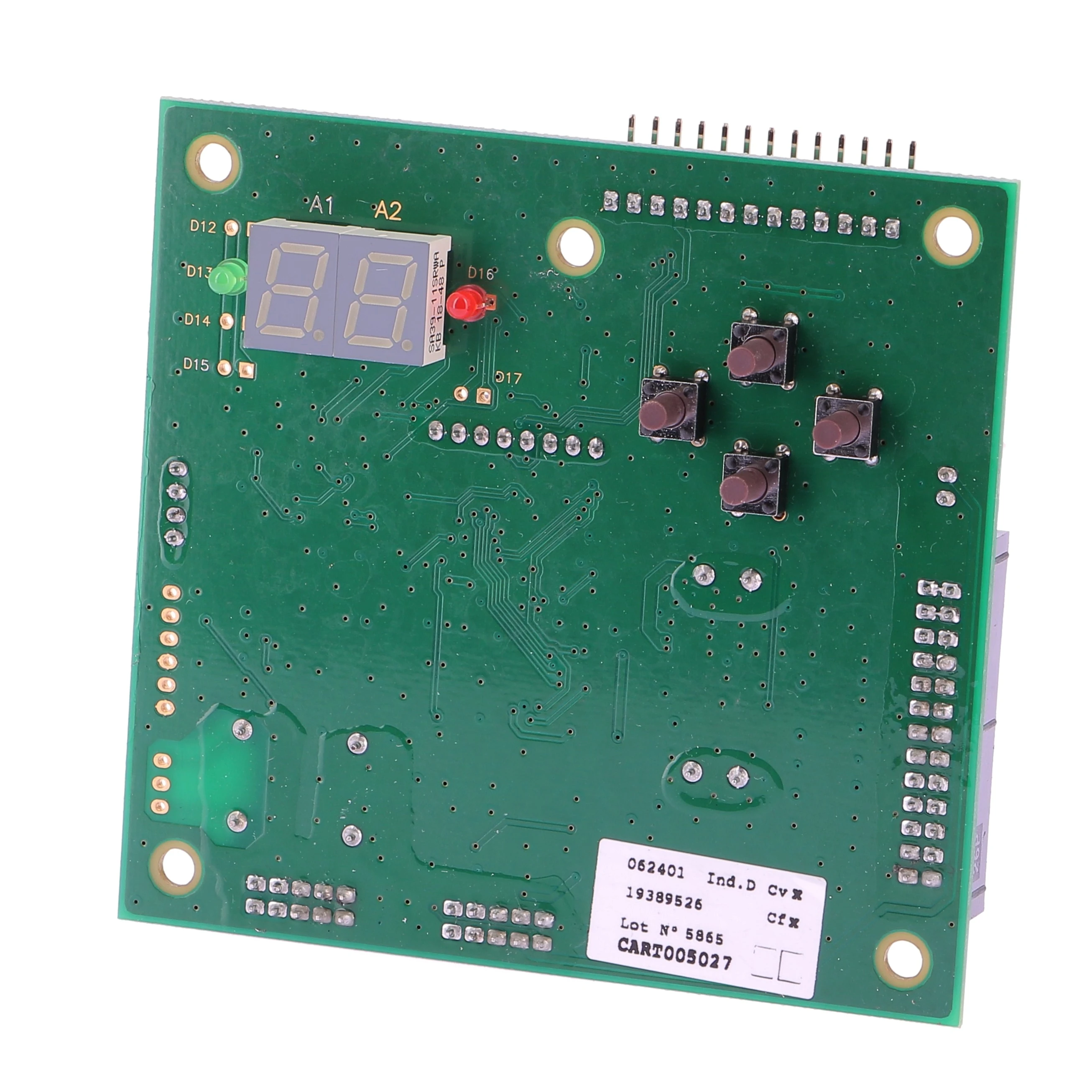 Carte de commande de l'électrolyseur POOL TECHNOLOGIE Justsalt JUSA 16/120